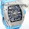 Luxury Mens Watchs Richardmills Automatic Chronograph Wrist Technology Swiss Millerrm Watch Sports Watch Mens Series RM 010 Platinum Original Set Aut