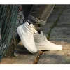 Buty joiints hightop trampki do deskorolki unisex letnie białe czarne buty wulkanizowane płótno Longlast trwałe gumowe podeszwa