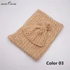 Cobertores 4 Peitos/lot Slub Yarn Handcrochet Tipo malha de malha elástica colorida sólida pointelle embrulho de bebê e lenço nascidos em pó com hap