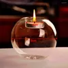 Candele Candele Classic Crystal Glass Wedding Bar Party Decor Candlestick per decorazione per festival