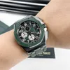 Designer Watch Luxury Automatic Mechanical Watches Full Set Airbnb Arm Thunder Green Ceramic Mens 26405 Movement Wristwatch