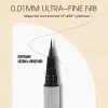 Amplaceurs Ultra Fine Eau liquide Crayon à sourcil étanche durable sans eye-liner allongé au mât de mèche à la sueur