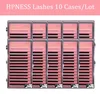 HPNESS 10 TraysLot Fake Eyelashes Natural Color Uesd for Professional Eyelash Extension Very Sofy with Mixed Length9504126