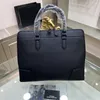 10A 7746-1 Briefcase designer bags luxury business handbag Laptop bag notebook bag computer handbags formal Shoulder m ontblanc