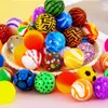 30 pezzi da 32 mm in plastica morbida colorato palla rimbalzante giocattoli per esterni per bambini compleanno baby shower feste