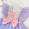 Mädchenkleider Prinzessin Kleinkind Kinder Tutu flauschiger Kleid Baby Kleidung Geburtstagsfeier Partykleider für Mädchen Kleid Kinder formelle Kleider
