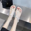 Casual Shoes 2024 Summer Fashion Comfortable Elegant Wear-resistant Versatile Flat Sandals Women's