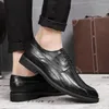 Casual Schuhe 2024 Designer Herrenmode Turnschuhe Männer Leder Schuh Männlichen Oxfords Gentleman Schuhe Buty Meskie I