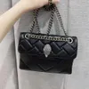 Kurt Geiger Handbag Shaped Designer Handbag Luxury Bag Leather London Mini Shoulder Bag Metal Sign Pochette Clutch Tote Crossbody Chain Bags S1 371