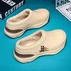 Casual Shoes 2024 Winter Mens Cotton Waterproof Warm EVA Slip On Anti-skid Wear-resistant Outdoor Garden For Men