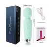 20 lägen stark vibration uppgraderad mini vibrator USB laddning handhållen trollstav massager g-spot klitoris vibrator sexiga leksaker för kvinnor