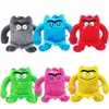 New Products My Mood Children's Education Toys Little Toys the Color Monster Action Plush Dolls for Kids