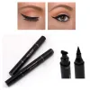 Eyeliner Miss Rose Brand Brand Makeup Liquid Eyeliner Eyeliner Pencil rapido Eye Dry Auroproof Eye Black Color With Eye Wing Stamp Eye Pencil #250047