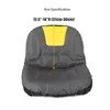 Pillow Universal Riding Lawn Mower Seat Cover Tractor Padded Comfort Pad Storage Mesh Pouch For Heavy Farm Vehicle