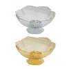 Plates Fruit Basket Farmhouse Dining Table Footed Removable Pedestal Multifunctional Centerpiece Living Room Round Holder