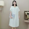 Abbigliamento per il sonno femminile Domande Domande Summer Abito da notte in camicia da notte indossare principessa Nightdress Chemise de Nuit Femme Grande Taille