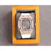 Luxe Milles Mechanics Montre Luminous Diamond SuperClone Watches Watches Designer RM010 Scale Mens Richa Ladies 'Skeleton RM010