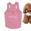 Dog Apparel Roupas de estimação T-shirt de moda para animais de estimação Trajes com fivela de fivela de fivela de cachorro de casaco respirável diariamente