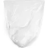 High Density Trash Bags 16 Gallon 1000 Count 8 Micron eq 24 x 33 Clear for Bathroom Office Industrial Commercial Janitorial 240416