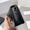 Designer tas tiener klep afdrukken rechthoek zadeltas enkele schoudertas onderarm tas dames kleine vierkante tas tofu lederen koeienhuid crossbody tas stof bedrukt