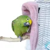 Warm Bird Hammock Shawl Nest Corner Parrot Blanket Windproof Pet Small Animal Hanging Tent Cage Decoration 240416