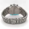 Audemar Pigue Men's Watch Trusted Luxury Watches Audemar Pigue Royal Oak 39 mm Blau Chrono Edelstahl Diamant Armbanduhr 25860st Funjx