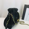 Damska luksusowa torba na torebkę francuską najwyższą jakość skórzanej łańcucha pojedynczego ramienia Crossbody Bag Fashion Fash