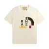 Mens T-shirt Designer Shirt Mens Tees Letter Imprimé Pure Coton Fashion Casual Street Holiday Amants Même vêtements