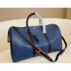 Bags Duffel 45cm Pure Colour Duffle Keepall Women Travel Hand Luggage Leather Large Cross Body Totes Travelling