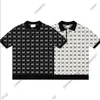 Tee Polo de concepteur pour hommes Luxury tricoté jacquard à manches courtes Polos Tshirts d'été