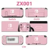 Joysticks Pink Green Purple Black Full Cover Protection Skin Sticker för Nintendo Switch OLED Lite