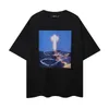 Морская маяк с принтом мужской дизайнерскую футболку Trapstar T Roomts Tshir