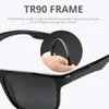 Sunglasses Unisex Trendy Polarized Sports Large Sqaure Frame Eye Protection Sun Glasses Men Women Riding Driving Goggle Shades