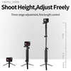 Selfie Monopods TELESIN Waterproof Selfie Stick Tripod Floating Hand Grip 3 Way Arm Monopod Pole for GoPro 12 11 10 9 8 7 6 Insta360 Osmo Action Y240418