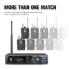 Debra In-Ear Monitoring System UHF bezprzewodowy monitor ER102 80M STATYCZNY odległość efektywna Bluetooth 5.0 dla rejestrubandu 240411