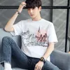 Men's Tirts Fashion o-neck short sweve thery print printed typress clothing 2024 Spring summer all-match legh tee shirt tee shirt