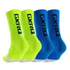 GKRQ 4pairs Cycling Socks Bike Nurse Compression Road Bike Running Mtb Knee-high White Sports Funny Brand Black 240418