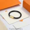 Brand luxury bracelet designer bracelet fashion leather bracelet magnetic buckle average size neutral ladies bracelet men s bracelet lover Christmas gift