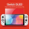 Spelers HD -schermbeschermer voor Nintendo Switch OLED Game Console ns lite volledige omslag gehard glas beschermende filmaccessoires