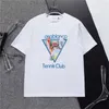 Camiseta de grife masculina camisetas letra impressão babysbreath manga curta masculino de caju padrão de flor tsshirt o-pescoço veterano de verão camiseta camiseta b10