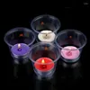 Candele 10pcs Portalgo a candelatura per candelati per ispessimento in plastica Contenitore per le forniture per feste di nozze