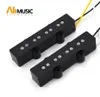 Apri Alnico 5 Jazz JB Pickup Bass Pickup Neck o Bridge Pickup Incessato Cavo intrecciato per parti di basso a 4 corde9549318