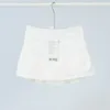 Jupes pour femmes hautes robes de tennis de taille féminine Skort Skort Jupe plissée sèche rapide Sports avec des poches