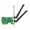 Fornisce scheda wireless wifi mini pcie express all'adattatore PCIe con 2 antenna esterna per PC