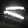 DRL DAYTIME RUNNING LIGHTS FÖR SUBARU FORESTER 2013 2014 Dimning Style Relay 9 Chips Car LED Light ZZ