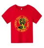 New Cobra Kai T -Shirts Jungen und Mädchen Sommer Baumwolltops T -Shirts Drucken T -Shirt Kid T -Shirt Homme Mode übergroße Hemd Baby Kleidung 7943000