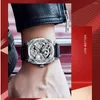 Armbanduhren Luxus Männer sehen authentische Marke geschnitzte Uhren automatisch ausgehöhlte Mode mechanische Relogio Maskulino