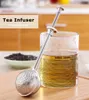 프리미엄 스테인레스 스틸 티 Infuser Long Handle Resusable Tea Ball 스트레이너 금속 금속 필터 스파이스 허브 차 액세서리 드링크 4954934