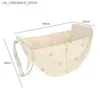 Diaper Bags Portable Mommy Bag Large Capacity Hanging Car Seat Rear Storage Bag Baby stroller Project Organizer String Travel Bag Q240418