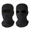 Bandanas 1 stcs Lycra motorfiets vol gezicht masker mannen vrouwen wargame fietsen ski snowboard windkap winter warme nek zwarte fiets buiten sport